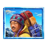ผู้ชายเดินเขาหิมะ เกม 9K YETI ค่าย YGGDRASIL SLOT