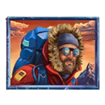 ผู้ชายเดินเขาหิมะใส่แว่น เกม 9K YETI ค่าย YGGDRASIL SLOT