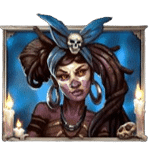 ผู้หญิงหัวกะโหลก เกม BARON SAMEDI ค่าย YGGDRASIL SLOT