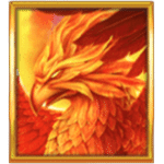 สัญลักษณ์พิเศษ นกฟินิกซ์ เกม ETERNAL PHOENIX MEGAWAYS ค่าย BLUEPRINT GAMING