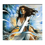 สัญลักษณ์พิเศษ นักรบสาว เกม FORTUNES OF SPARTA ค่าย BLUEPRINT GAMING