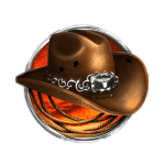 สัญลักษณ์พิเศษ หมวก เกม GUN SLINGER ค่าย BLUEPRINT GAMING