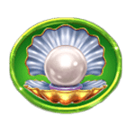 สัญลักษณ์พิเศษ หอยไข่มุก เกม DIVINE LINKS ค่าย BLUEPRINT GAMING
