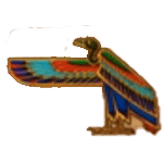 สัญลักษณ์พิเศษ เหยี่ยว เกม EYE OF HORUS MEGAWAYS ค่าย BLUEPRINT GAMING