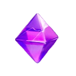 อัญมณีสีม่วง เกม CRYSTAL FALLS ค่าย YGGDRASIL SLOT