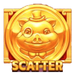SCATTER SYMBOL เกม BANKIN BACON ค่าย BLUEPRINT GAMING