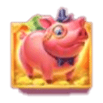 WILD SYMBOL เกม BANKIN BACON ค่าย BLUEPRINT GAMING