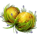 ธัญพืชสีเหลือง เกม FRUITOIDS ค่าย YGGDRASIL SLOT