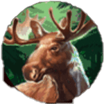 สัญลักษณ์พิเศษ กวางมูส เกม BUFFALO RISING MEGAWAYS ค่าย BLUEPRINT GAMING