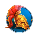 สัญลักษณ์พิเศษ หมวกนักรบ เกม WISDOM OF ATHENA 1000 ค่าย PRAGMATIC PLAY
