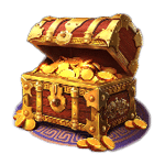 สัญลักษณ์พิเศษ หีบสมบัติ เกม HAND OF MIDAS 2 ค่าย PRAGMATIC PLAY