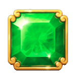 สัญลักษณ์พิเศษ อัญมณีสีเขียว เกม BIG MONEY FRENZY ค่าย BLUEPRINT GAMING