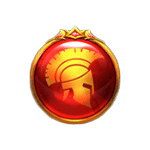 สัญลักษณ์พิเศษ อัญมณีสีแดง เกม WISDOM OF ATHENA 1000 ค่าย PRAGMATIC PLAY