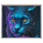 สัญลักษณ์พิเศษ เสือดำ เกม BIG CAT KING MEGAWAYS ค่าย BLUEPRINT GAMING