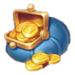 สัญลักษณ์พิเศษ เหรียญ เกม BANKIN BACON ค่าย BLUEPRINT GAMING