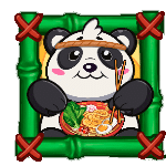 สัญลักษณ์พิเศษ แพนด้า เกม OODLES OF NOODLES ค่าย PRAGMATIC PLAY