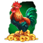 สัญลักษณ์พิเศษ ไก่ เกม CHESTS OF CAI SHEN ค่าย BLUEPRINT GAMING