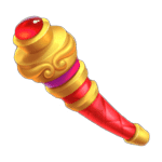 สัญลักษณ์พิเศษ ไม้กระบอง เกม WUKONG RUSH ค่าย PRAGMATIC PLAY