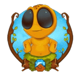 เอเลี่ยนสีเหลือง เกม CHIBEASTIES ค่าย YGGDRASIL SLOT