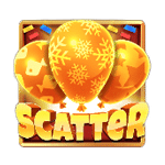 SCATTER SYMBOL เกม PENGUINS CHRISTMAS PARTY TIME ค่าย PRAGMATIC PLAY