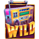 WILD SYMBOL เกม CRANK IT UP ค่าย PRAGMATIC PLAY