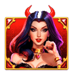 สัญลักษณ์พิเศษ ซาตานสาว เกม DEVILICIOUS ค่าย PRAGMATIC PLAY