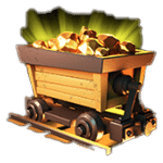 สัญลักษณ์พิเศษ รถขนทอง เกม DYNAMITE DIGGIN DOUG ค่าย PRAGMATIC PLAY