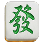สัญลักษณ์พิเศษ อักษรจีนสีเขียว เกม MAHJONG WINS 3 BLACK SCATTER ค่าย PRAGMATIC PLAY