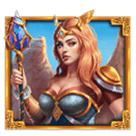 สัญลักษณ์พิเศษ เทพีสาว เกม MIGHT OF FREYA MEGAWAYS ค่าย PRAGMATIC PLAY