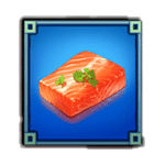 สัญลักษณ์พิเศษ แซลม่อน เกม RUNNING SUSHI ค่าย PRAGMATIC PLAY