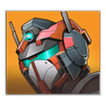 สัญลักษณ์พิเศษ โรบอทพื้นหลังสีส้ม เกม ANIME MECHA MEGAWAYS ค่าย PRAGMATIC PLAY