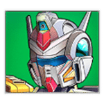 สัญลักษณ์พิเศษ โรบอทพื้นหลังสีเขียว เกม ANIME MECHA MEGAWAYS ค่าย PRAGMATIC PLAY