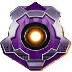 รูปหกเหลี่ยมสีม่วง เกม INCINERATOR ค่าย YGGDRASIL SLOT