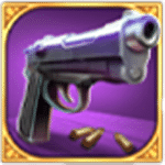 สัญลักษณ์พิเศษ ปืน เกม SIN CITY ค่าย JILI SLOT