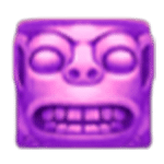 สัญลักษณ์พิเศษ รูปปั้นสีม่วง เกม TREASURE QUEST ค่าย PRAGMATIC PLAY