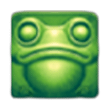 สัญลักษณ์พิเศษ รูปปั้นสีเขียว เกม TREASURE QUEST ค่าย PRAGMATIC PLAY