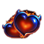 สัญลักษณ์พิเศษ หัวใจ 2 ดวง เกม DEVIL FIRE ค่าย JILI SLOT