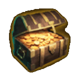 สัญลักษณ์พิเศษ หีบสมบัติ เกม NIGHTFALL HUNTING ค่าย JILI SLOT