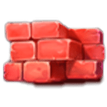สัญลักษณ์พิเศษ อิฐ เกม THE PIG HOUSE ค่าย JILI SLOT