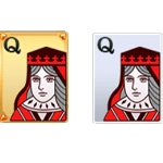 สัญลักษณ์พิเศษ ไพ่ควีน เกม SUPER ACE DELUXE ค่าย JILI SLOT