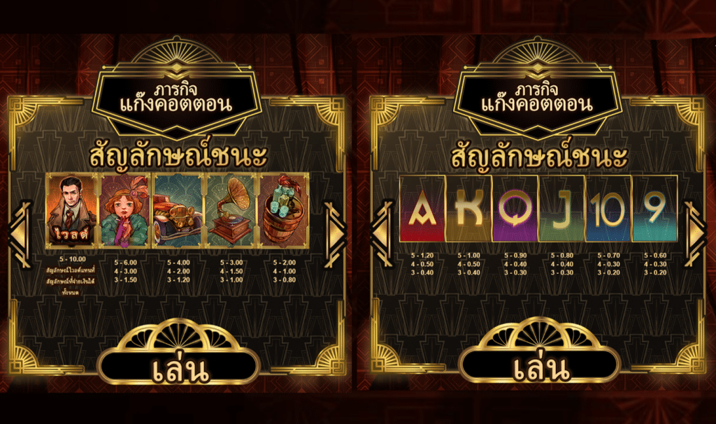 สัญลักษณ์ เกม COTTON GANG AFFAIR ค่าย RED TIGER