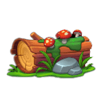 สัญลักษณ์พิเศษ ขอนไม้ เกม TINY TOADS ค่าย PRAGMATIC PLAY