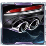สัญลักษณ์พิเศษ ท่อรถยนต์ เกม REDLINE RUSH ค่าย RED TIGER