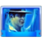 สัญลักษณ์พิเศษ นักเบสบอลสีน้ำเงิน เกม CRICKET SAH 75 ค่าย JILI SLOT