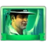 สัญลักษณ์พิเศษ นักคริกเก็ตบอลสีเขียว เกม CRICKET KING 18 ค่าย JILI SLOT