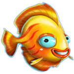 สัญลักษณ์พิเศษ ปลาสีเหลือง เกม FISH TASTIC ค่าย RED TIGER