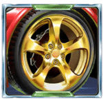 สัญลักษณ์พิเศษ ล้อรถยนต์ เกม REDLINE RUSH ค่าย RED TIGER