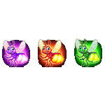 สัญลักษณ์พิเศษ หิ่งห้อย เกม TINY TOADS ค่าย PRAGMATIC PLAY