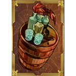 สัญลักษณ์พิเศษ แก้วเหล้า เกม COTTON GANG AFFAIR ค่าย RED TIGER