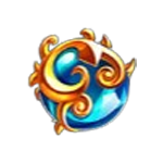 หินสีฟ้าขนาดเล็ก เกม POPROCKS ค่าย YGGDRASIL SLOT